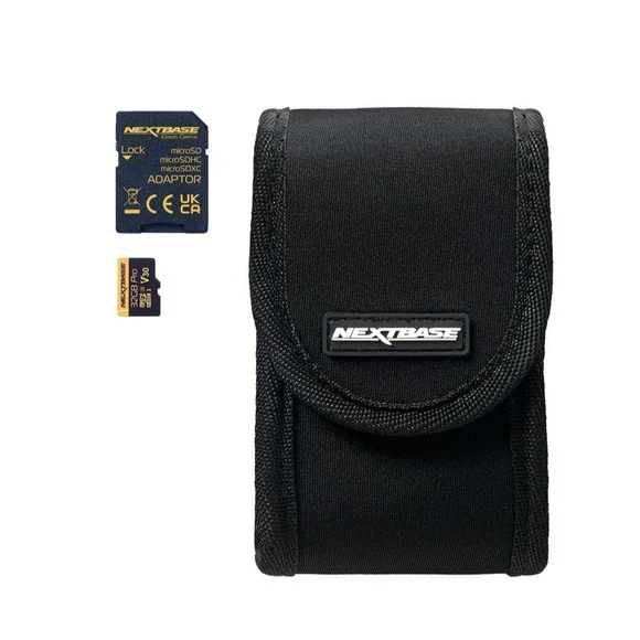 Nextbase 32GB U3 SD Card with Go Pack Dash Carrying Case - Picture 2 of 3